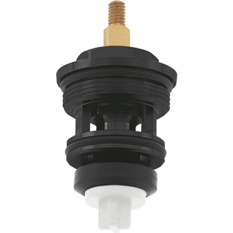 Grohe – Mécanisme inverseur pour mélangeur de baignoire – Fixation murale – Finition chromée – Dimensions 5.1x2.8x10.2 cm