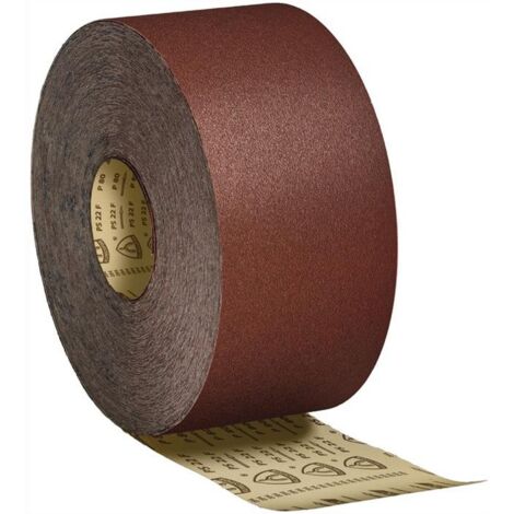 Rouleau de papier abrasif PS 22 F ACT 115 mm K.180 pour bois/peinture, corindon (1/5)