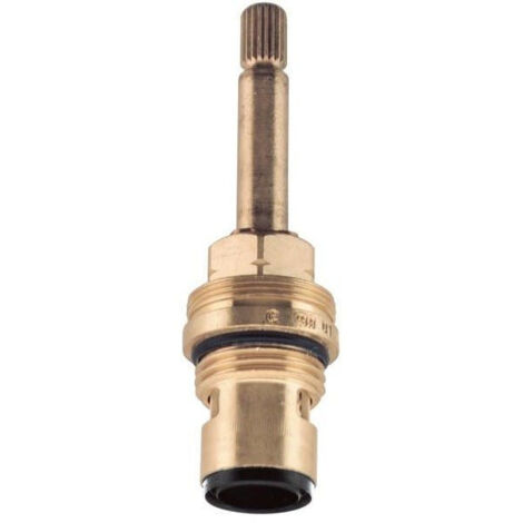 Grohe – Tête thermostatique encastrée en laiton DN15 – Angle de rotation 180° – Butée droite – Cartouche céramique – 45869000 (1/5)