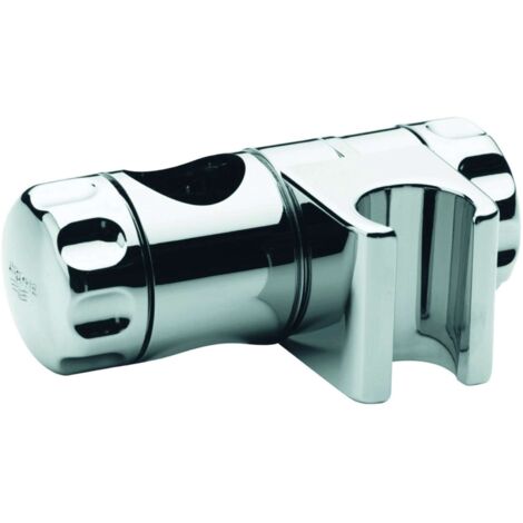Grohe – Support coulissant pour douche – finition chromée – Élément de guidage – Compatible avec barres de douche standard