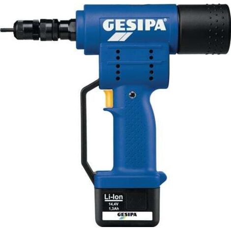 Pistolet pour écrous à sertir sans fil Gesipa FireBird 1457414 14.4 V 2 Ah Li-Ion + batterie, + chargeur, + mallette (1/4)