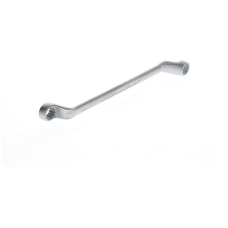 Clé à anneaux doubles 2 14x15mm 225mm de profondeur avec couronne