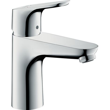 Hansgrohe – Mitigeur de lavabo 100 avec vidage chrome – ComfortZone 100 – Longueur du bec 119 mm – Débit 5 l/min – Cartouche céramique – 31607000