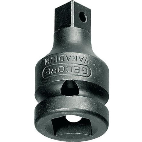 Réducteur Gedore KB 1930 Carré d'entraînement 1/2″ Carré de sortie 3/8″ Longueur 38 mm - 6650370 (1/5)