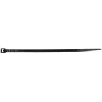 NORDWEST Handel AG Colliers de câblage L. 280 mm l. 7,6 mm polyamide noir stabilisés aux UV 100un./ KBI 4-75-X