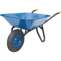 Chariot à main Fagro F85 85l, roue en polymère, poids 21,5 kg, jante en acier avec roulements à billes