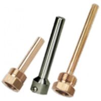 Thermomètre Tube plongeur en laiton 1/2 "x45mm 04-756