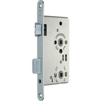 Serrure à mortaise .BAD 20/ 65/78/8mm DIN Gauche argenté rd Kl 3 Zinc coulé sous pression SSF