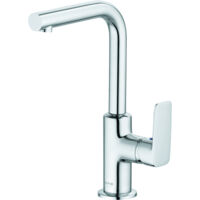 KLUDI PURE&STYLE Mitigeur monocommandé pour lavabo, hauteur de