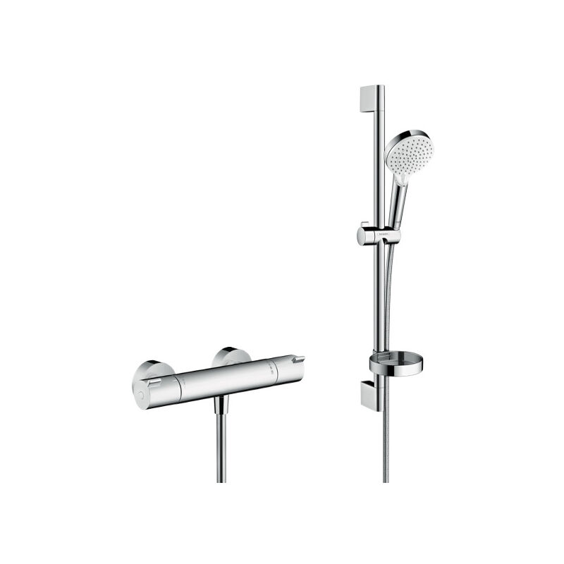 Hansgrohe Croma Select E Hand Shower, 1 Spray Mode With EcoSmart Chrome A512832