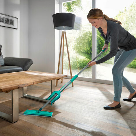Leifheit Picobello Small Microfibre Duo Mop Set, Green (57023)