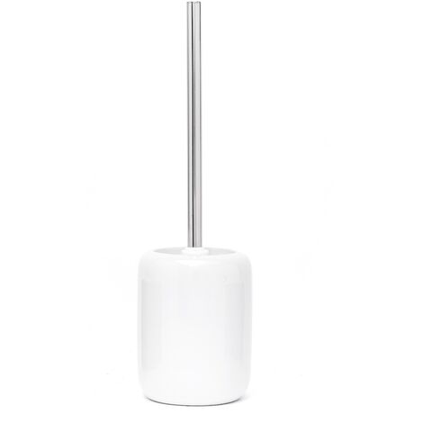 Optima Daira Ceramic Toilet Brush, White (DAI37BI)