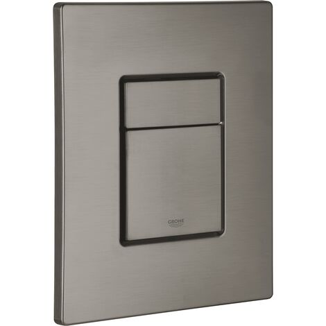 Grohe Toilet Pack Grohe Rapid SL Frame + Brevis Rimless Toilet + Grohe Brushed Hard Graphite Flush Plate (RapidSLBrevis-AL0)