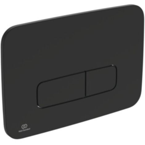 Ideal Standard WC Pack Freestanding Prosys Frame + Rimless SAT Tornado Toilet + SoftClose Seat + Matt Black Plate (PROSYSTORNADO1)