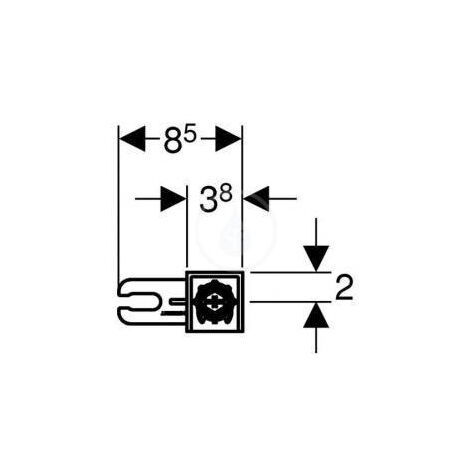 Geberit Duofix Wall Anchoring Set (111.815.00.1)