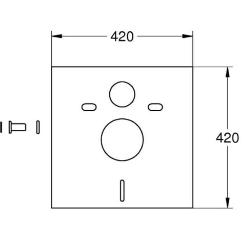 Grohe Sound insulation set (37131000)