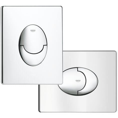 Grohe Skate Air WC flush plate, Chrome (38505000)