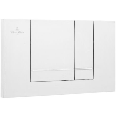 Villeroy & Boch Toilet set Frame + Swiss Aqua Technologies WC rimless with invisible fixings + White flush plate (VCNSAT2)