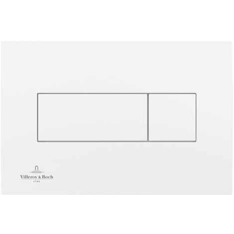Villeroy & Boch Toilet Pack Frame + Swiss Aqua Technologies Infinitio Rimless Toilet + White Flush Plate (VCNINFI2)
