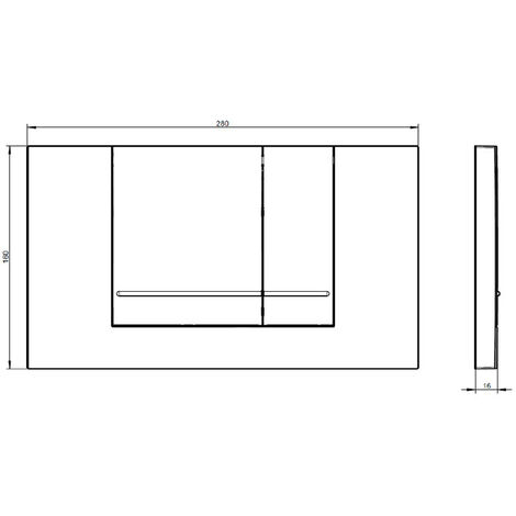Villeroy & Boch Toilet set Support Frame + Swiss Aqua Technologies rimless, invisible fixings + Matt chrome plate (VCNINFI3)