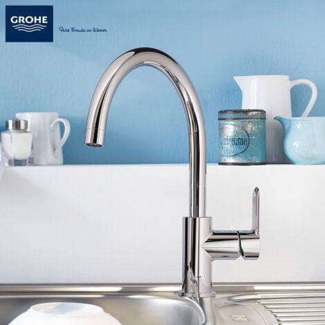 Grohe Gooseneck single lever sink mixer (MitigeurC5)