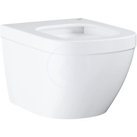 Grohe Euro Ceramic Triple Vortex Compact Toilet Bowl Only, Alpine White (39206000)