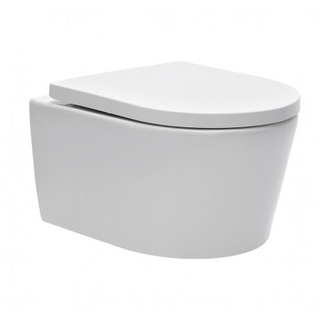 Grohe Rapid SL toilet set + SATrimless toilet bowl, concealed fixings + Chrome Skate plate (RapidSL-SATrimless)