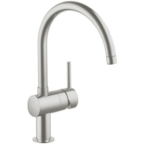 Grohe Minta Single-lever sink mixer 1/2', SuperSteel (32917DC0)