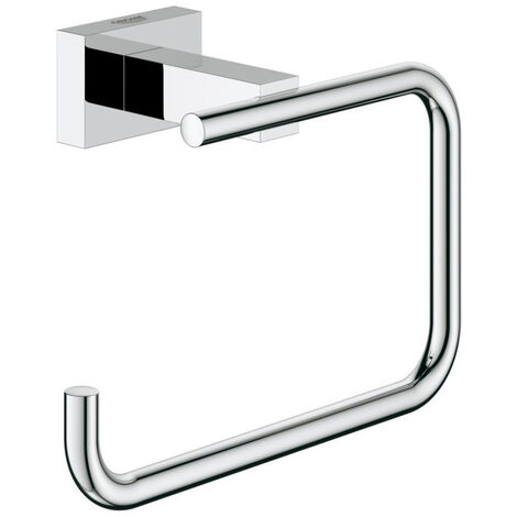 Grohe Essentials Cube Toilet roll holder, Chrome (40507001)