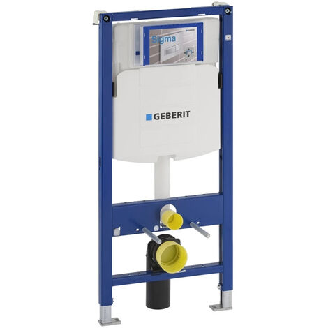 Geberit Toilet set support frame with SAT rimless bowl, invisible fixings + softclose seat + Flush plate (GebSatrimless-CR+)