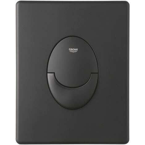Grohe Start Dual Flush Plate, Matt Black (38964KF0)