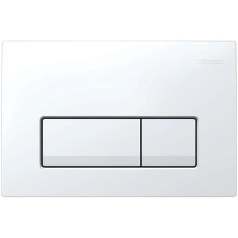 Geberit Delta 50 Flush plate for dual flush, alpine white (115.119.11.1)