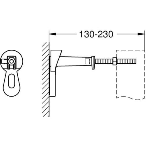 Grohe Toilet set Infinitio Design Support frame + Rimless WC + Softclose seat + Chrome plate (RSLSINFI1)