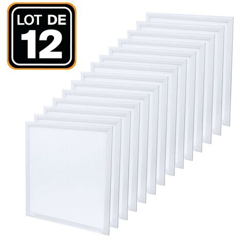 Lotto di 12. Pannello LED 40W 6000K Luce fredda. LED Chip LED SMD EPISTAR.  UGR-17.