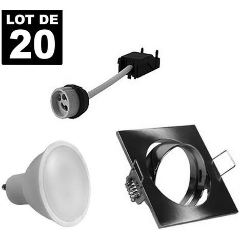 Lotto di 20. Illuminazione da incasso per interni 7W 4500K Luce neutra
