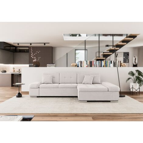 Canapé d'angle ALRU Beige (1/2)