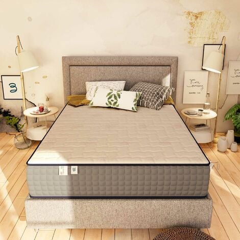 Baldiflex Matelas à Ressorts Ensachés et Mousse a Memoire de Forme hauteur 27 Cm Luxury 160x200 cm