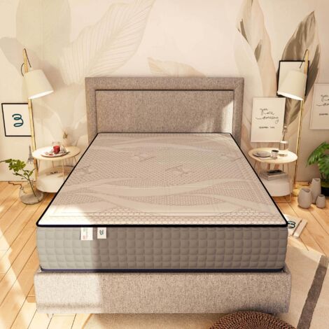 Baldiflex Matelas à Ressorts Ensachés et Mousse a Memoire de Forme hauteur 29 Cm Luxury 160x200 cm