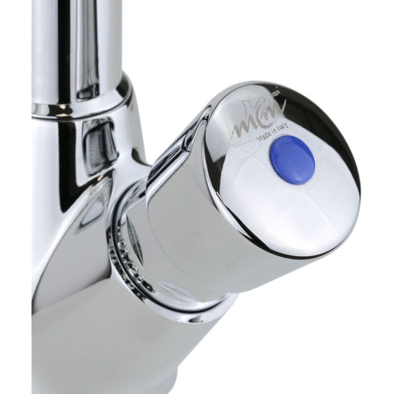 Mitigeur de lavabo temporisé MINIMAL Série Idral 800.00/15 Chromé - Laiton