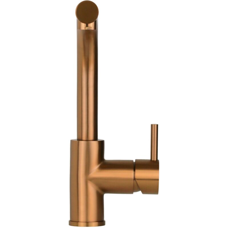 Robinet De Cuisine Newport Brass 941/08 – Cuivre Poli Avec Pulvérisateur – Levier Simple