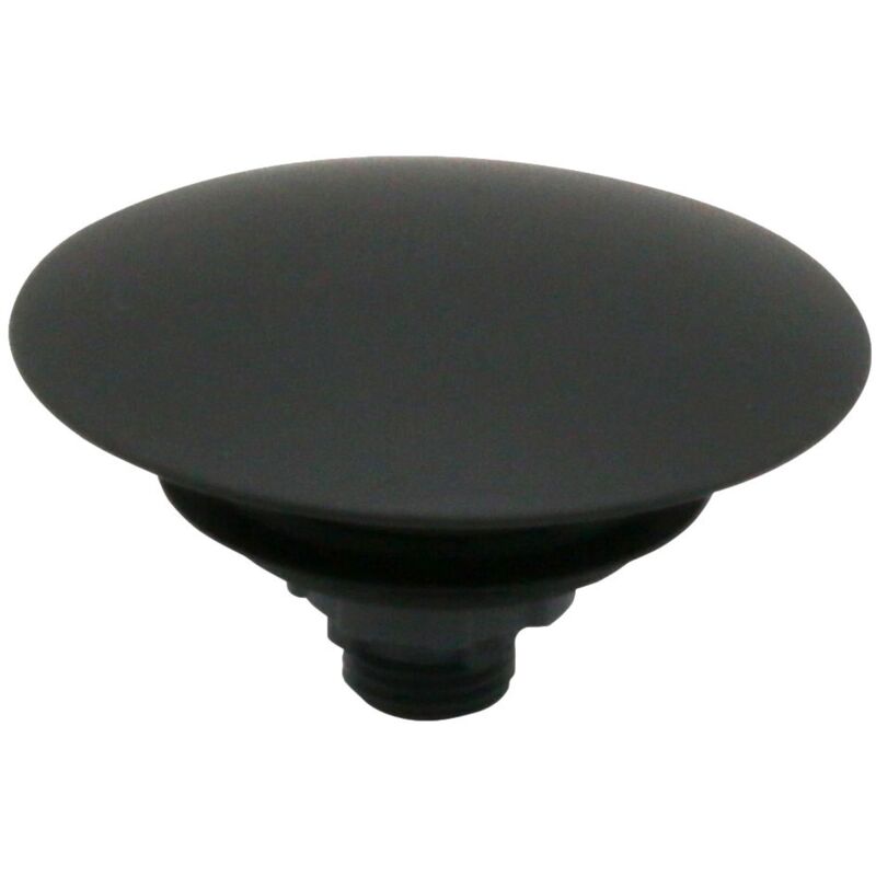 Bouchon De Vidange Lavabo 66mm Noir Mat - Pièce De Rechange Laiton Pour Évier Salle De Bain Et Cuisine