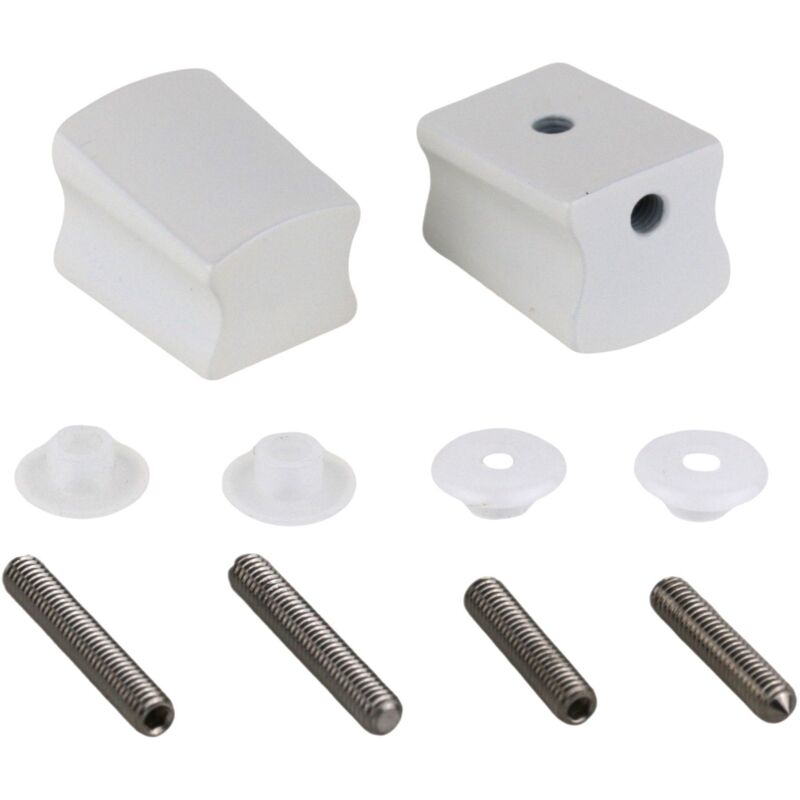 Boutons de rechange pour cabine de douche Samo newcee RIC904  blanc