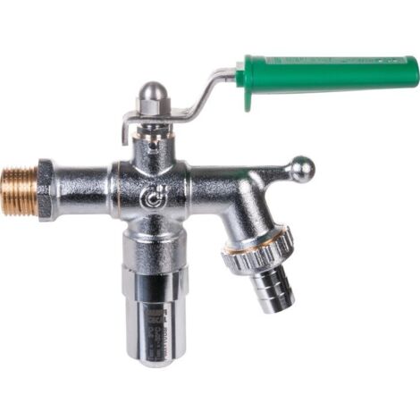 Thermador – Bloc antigel chromé pour robinet de jardin THRDJ – Température minimale -30°C – Conforme aux normes ISO – Dispositif de sécurité antigel (1/4)