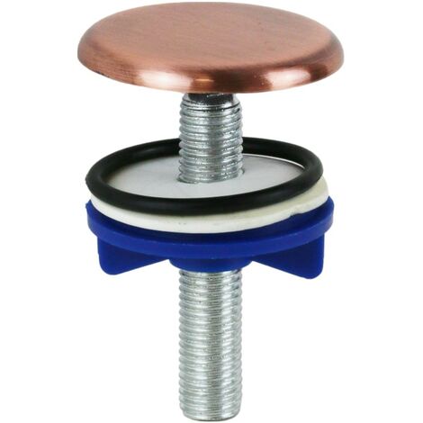 Cache-trou pour lavabo et bidet Ø48,5 mm Paffoni ZACC076 Cuivre (1/2)