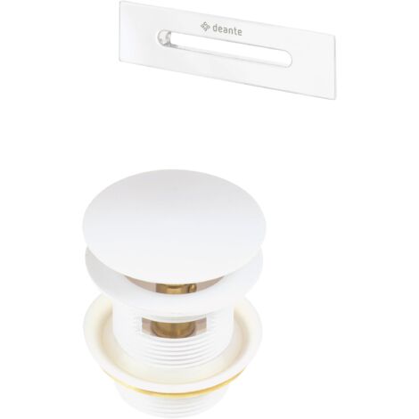 Ensemble d'accessoires de baignoire en blanc mat DEANTE KYYA10B Blanc mat (1/2)