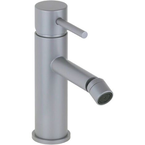 Mitigeur de bidet modèle rond de couleur gris métallisé Pollini Jessy Color MXBIMCMMCA1 Gris Métallisé (1/5)