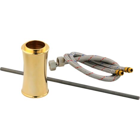 Kit d'extension de conversion de robinet d'évier de type haut en couleur or Gattoni Orta KTP100/27D0 Or (1/4)