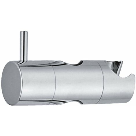 Curseur support douchette pour barre de douche ou colonne Ø 18 mm