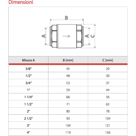 Clapet de Retenue toute position ACS - Femelle 1/2 (15/21) Femelle 1/2 ( 15/21) - Arco