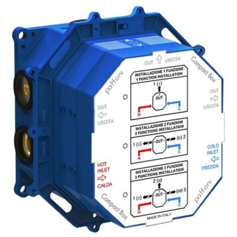 Paffoni Compact Box - Corps de base encastré pour mitigeur CPBOX001